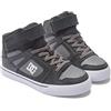 DC Shoes Pure High Top Ev, Scarpe da Ginnastica, Antracite/Nero, 38 EU