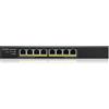 JBL Zyxel GS1915-8EP Gestito L2 Gigabit Ethernet (10/100/1000) Supporto Power over Ethernet (PoE) Nero