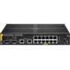 Hewlett Packard Enterprise Aruba 6000 12G Class4 PoE 2G/2SFP 139W Gestito L3 Gigabit Ethernet (10/100/1000) Supporto Power over Ethernet (PoE) 1U