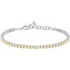 Morellato Bracciale Donna in Argento 925‰ riciclato, Tennis, Collezione TESORI, Regalo Donna