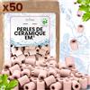 ORINKO® Perle di Ceramica EM x50 - Filtrazione Naturale e Anticalcare per Acqua - Microorganismi Efficaci per Uso Domestico - Durata 6 Mesi - Eco-Friendly e Senza Plastica per Vasi e Piante