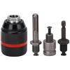Yoaeyok Mandrino Trapano, 1,5-13 mm Mandrino Autoserrante, Filettatura 1/2 20UNF, Mandrino per Avvitatore, con 1/2'' Base Dell'avvitatore a Impulsi, SDS Plus e 1/4'' HEX, Mandrino per Trapano a Mano