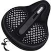 DAWAY C6F - Rivestimento imbottito per sella per bicicletta, extra morbido, largo, per Peloton, cyclette, MTB, comodo cuscino per sella per uomo e donna