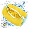 LEWBDF Sacchetti per Scarpe Lavanderia sacchetto scarpe lavatrice Scarpe Borse per Bucato con CernieraZip Borsa per Lavatrice perRiutilizzabile Borsa per Lavaggio Scarpe di Sportive (Giallo) (C)