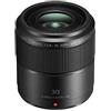 Panasonic LUMIX G MACRO LENTE, 30 MM, F2.8 ASPH, MIRRORLESS MICRO QUATTRO TERZI, MEGA OTTICA I.S, H-HS030 (USA NERO)