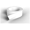 Nordlinger Pro SMART PROFILO CORNIERE EGALE PVC 2X2X0.04 CM X 10 M BIANCO