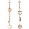 Brosway Orecchini Donna In Acciaio Con Simbolo Cuore, Orecchini Donna Collezione Chant - BAH24