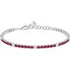 Morellato Bracciale Donna in Argento 925‰ riciclato, Tennis, Collezione TESORI, Idee Regalo