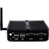 HISTTON PC Fanless Mini PC Mini PC desktop Celeron J4125, DDR4 16GB RAM 128GB SSD, 2 RS232 COM, 1000 M LAN, BT4.0, USB3.0, HDMI e VGA, Supporto Windows 10 Pro Mini Computer PC industriale