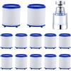 oupados 12 Pezzi Elemento Filtro Acqua Rubinetto Elemento Depuratore Acqua Rubinetto Filtro Acqua Rubinetto Depuratore, per Lavello, Cucina, Bagno