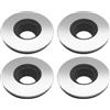 SG Store 100 rondelle di tenuta in acciaio inossidabile 304 in neoprene EPDM guarnizioni di tenuta composite per viti autoperforanti diametro esterno 16 mm diametro interno 6,3 mm spessore 2,5 mm