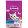 Whiskas Adult 1+ cibo secco per gatti con tonno, 2 sacchetti, 2 x 1,4 kg, cibo secco di alta qualità per gatti adulti a partire da 1 anno, diverse confezioni di prodotti disponibili