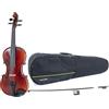 GEWA Set di violino Ideale VL 2 per mancini - 4/4 pronto per suonare, arco in carbonio, corde Larsen Aurora, astuccio per violino