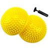 RANCER Semisfera a Riccio pedana Equilibrio, 2X Mezza Palla di Yoga, Yoga Gonfiabile Massaggio Balance Fitball per Esercizi Fitness Palestra Yoga Pilates coordinazione