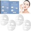 IKELY Confezione 4 Maschera Collagene Profondo,Pernottamento Bio Film Collagene Maschera Peel Off Lifting Antirughe Idratante Idratante