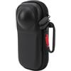 ciciglow Custodia da Trasporto per Action Cam, Borsa Protettiva Antiurto con Fodera in Peluche, Leggera e Compatta, con Clip per Appendere, per X4 (PU)