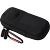 ciciglow Custodia da Trasporto per Action Cam, Borsa Protettiva Antiurto con Fodera in Peluche, Leggera e Compatta, con Clip per Appendere, per X4 (Nylon)