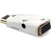 PremiumCord HDMI a VGA + convertitore audio, bianco