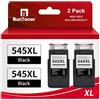 B BunToner BunToner PG 545 XL Nero di ricambio compatibile per Canon 545 PG-545 per cartucce MX495 per Pixma TS3350 MG2550s tr4551 ts3150 (2 nero)