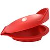Fackelmann Afferra ostriche in silicone, (colore: rosso) 11,5x8x4,5cm
