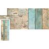 Stamperia Confezione da 4 fogli di tessuto cm 30 x 30 - Around the world