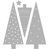 Rayher 50089000 Set mascherine: Xmas Tree, 0,7x0,7cm-3x6,9cm, bus.blis. 4pz