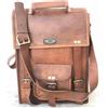 Fatto a mano Borsa da donna verticale in pelle messenger tracolla per laptop valigetta reg...