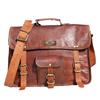 Fatto a mano Borsa da uomo di qualità superiore rustica vintage in pelle messenger uomo BO...