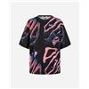 Puma All Over W - T-shirt - Donna - Nero