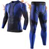 MEETYOO Biancheria Intima Termica Uomo, Intimo Termico Invernale Maglia Termici Pantaloni Base Layer per Sci Corsa Ciclismo