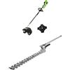 Greenworks decespugliatore a batteria 40V + Greenworks Accessorio Tagliasiepi