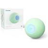 Cheerble Wicked Ball PE, 3 modalità di interazione interattiva, palla giocattolo per cani con luci a LED, ricaricabile DC, divertente regalo di compleanno per cani di grossa taglia, verde