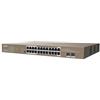 TENDA - Switch Teg1126p-24-410w 24p Gigabit 10/100/1000 Poe 2p Sfp Unmanaged Potenza Poe 370w