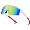 FEISEDY Occhiali da Sole Sportivi Specchiati Uomo Donna Bicicletta Occhiali Sportivi Giovanili per Mtb Ciclismo Baseball con Protezione UV400 B9157