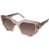 Guess GU7897 47F | Occhiali da Sole Graduati o Non Graduati | Prova Online | Plastica | Extravagant | Marrone, Trasparente | Adrialenti
