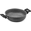 ILLA Planeta Tegame 2 manici 24 cm adatto per Induzione in Alluminio 100% riciclato, Made in Italy