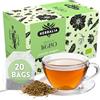 HERBALIA - Tisana al Tiglio in Bustine, Confezione di Infuso al Tiglio da 20 Bustine Senza Punti Metallici, 24 gr. di Tiglio per Infusi e Tisane