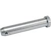 cyclingcolors perno traino trattore gancio rimorchio attacco asse spina scatto spinotto carrellino acciaio auto, 16mm x 93mm