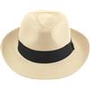 Carnavalife Cappello Panama Unisex Cappello Estivo Cappello da Spiaggia Fedora per Uomini Donne Cappello di Paglia Cappello Panama Avvolgibili, beige, 59