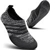 KOWAYI Pantofole Uomo Donna Ciabatte Da Casa Chiuse Comode Scarpe Interni Antiscivolo Pantofole Per Unisex-HEIHUI-41