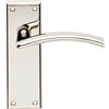 Carlisle Brass Carlisle SZR032PN - Maniglia per porta in ottone, nichel lucido
