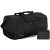 Cotabaty Borsa da Viaggio Pieghevole, 90 Litri, Multitasche, per Donna e Uomo (Nero)