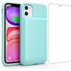 Feob Batteria Cover per iPhone 11/XR (6,1), 7500mAh Custodia Ricaricabile Con Power Bank, Caricabatterie Backup - Verde