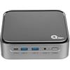 Qian Mini PC Core i5 1135G7 4 Core 4.2 GHz | Iris Xe Graphics | 16GB DDR4 3200MHz | 512GB SSD | Wlan Wifi 5 | Lan 1GB | Win 11 Pro Test (Silver)