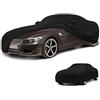 Kistrba Telo copriauto per interni compatibile con BMW Z4 2009 - 2025, elasticizzato in morbido raso, traspirante, protezione dalla polvere, copertura per auto per garage sotterraneo, esposizione