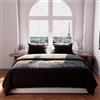 Intemporel Soleil d'ocre, completo letto di Piumino 240x220 cm TUFT antracite