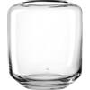 LEONARDO HOME Milano 034155 - Portacandela antivento con infinite possibilità di decorazione, lavorazione di alta qualità, altezza 18 cm, trasparente