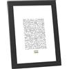 Deknudt Frames S44CF2-10.0X15.0 - Portafoto Basic in Legno e MDF, 18 x 13,7 x 1,33 cm, Colore: Nero