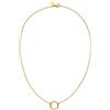 Purelei Bloom necklace (oro) - Collana donna in resistente acciaio inossidabile - Collanina donna con ciondolo - lunghezza 40-45 cm - Collana per un look personalizzato - resistente all'acqua