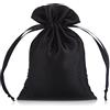 Generic Sacchetti regalo in seta con coulisse da 15 * 20 cm, sacchetti regalo in raso, sacchetti per gioielli con coulisse, sacchetti regalo per dolci, sacchetti regalo in raso per Natale, Fiesta, matrimonio